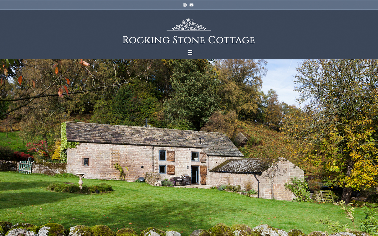 Rocking Stone Cottage Website<i></i>